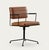Henrik tengler time chair frame: black, upholstery: cognac for one collection the time chair, designed by henrik tengler...