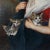 Early 20th Century Portrait of a Girl & Kittens, German Oil Painting Signed Karl August Schlegel For Sale - Image 5 of 9