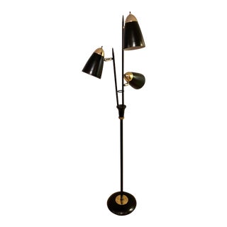 Mid Century Atomic Era Floor Lamp by Gerald Thurston for Lightolier For Sale
