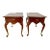 American Drew Side Tables Single Drawer Matching - a Pair For Sale