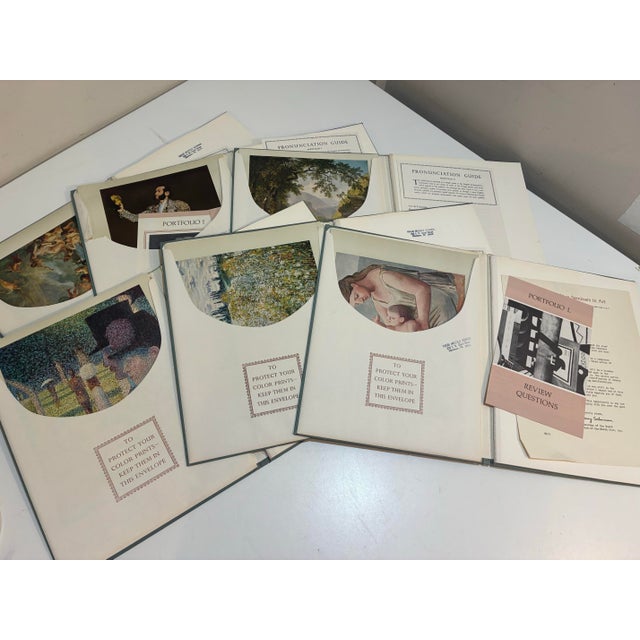 Blue Complete Metropolitan Museum Seminars in Art 24-Portfolio Collection by John Canaday For Sale - Image 8 of 11