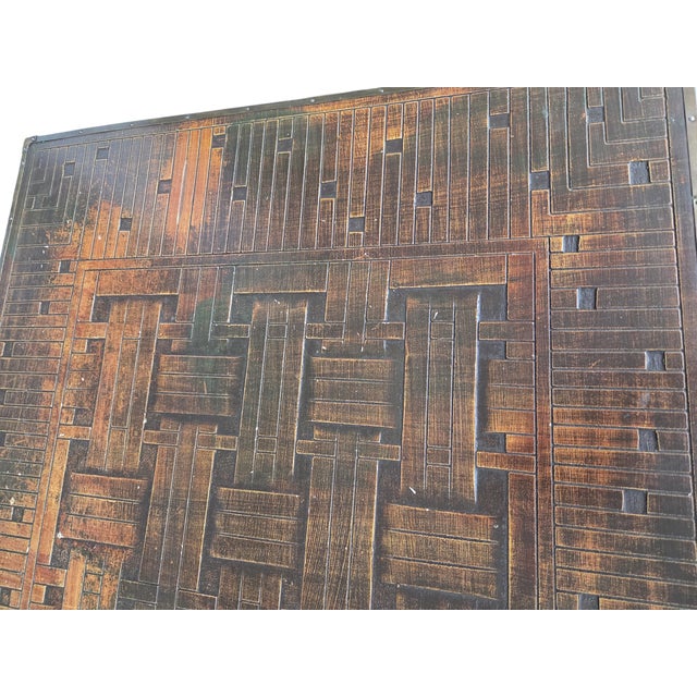 Vintage Asian Camphor Wood Trunk Coffee Table Blanket For Sale - Image 15 of 15