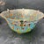A magnificent vintage Chinese export plique-à-jour (transparent enamel) art glass bowl showcasing the rarest and most...