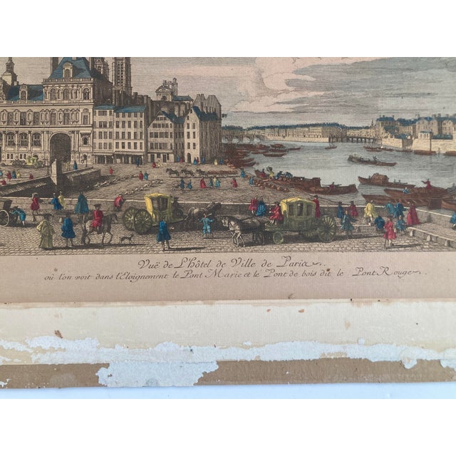 Jacques Rigaud Engraving Hotel De Ville For Sale - Image 4 of 11