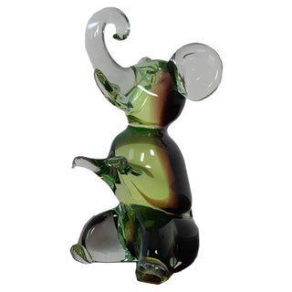 Murano Glass Elephant from Murano, 1960s For Sale