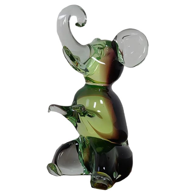 Murano Glass Elephant from Murano, 1960s For Sale
