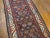 Persian Antique Kurdish Blue Wool Hallway Runner Rug For Sale - Image 3 of 8