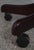 Sam Moore Rolling Leather Desk Chair For Sale - Image 16 of 18
