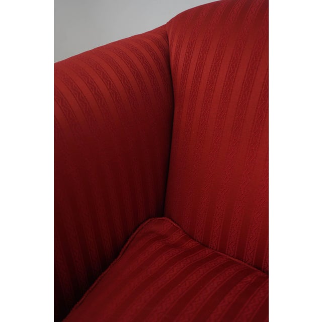 Henredon Newly Upholstered Chippendale Mahogany Sofa For Sale - Image 14 of 18