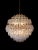 Gold Murano Glass Poliedri Spherical Chandelier, 1980s For Sale - Image 8 of 13