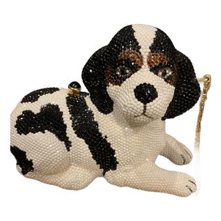 Katherine Baumann Cavalier King Charles Spaniel Evening Bag For Sale