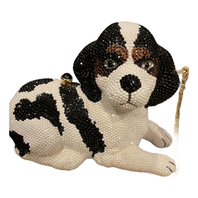 Katherine Baumann Cavalier King Charles Spaniel Evening Bag For Sale
