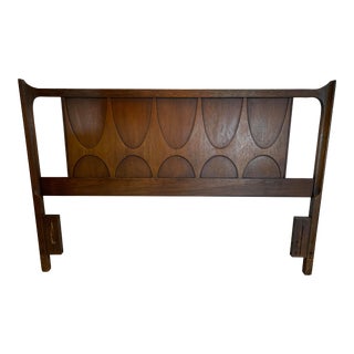 Broyhill Brasilia Walnut Queen Headboard For Sale
