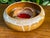Vintage Studio Pottery Drip Glaze Ashtray Bowl With Red Crystalline Center For Sale - Image 9 of 10