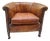 Art Deco Club Chair in Sheepskin Leather, France, 1930 For Sale