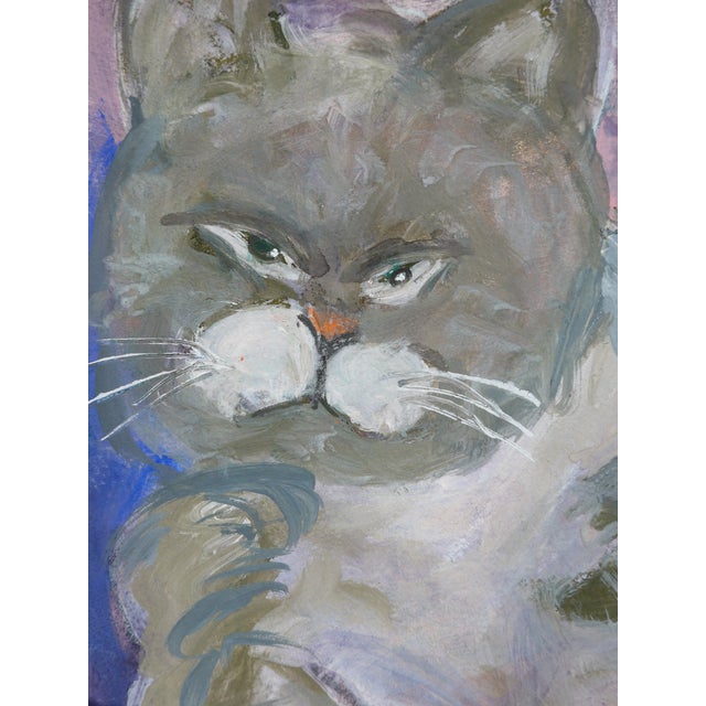 Price reduced, over 23 people have liked this painting, be the one to own it! Ink and gouache and pastel drawing of a...