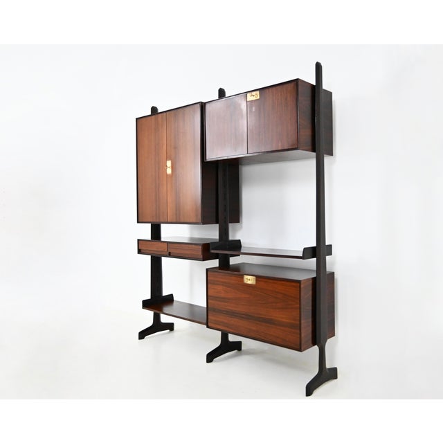 Italian Wall Unit by Vittorio Dassi, 1950s For Sale - Image 4 of 15