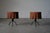 Cast Iron and Rattan Side Tables, Netherlands, 1950s, Set of 2 For Sale - Image 3 of 11