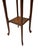 Art Nouveau Pedestal Plant Stand in Hand-Carved Beech & Marble, 1900s For Sale - Image 5 of 10