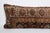 Antique Caucasian Tribal Handwoven Wool Lumbar Pillow Cuhion -16'' X 42'' For Sale - Image 4 of 13