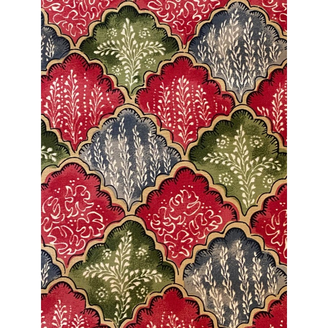 19 Yards Brunschwig And Fils - Nanou Rockery Cotton Print - Reds Composition: 100% COTTON Width: 139.7 cm (55") Vertical...