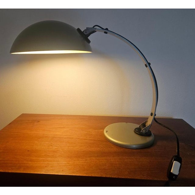 Mid-Century Modern Adjustable Table Lamp, 1970s For Sale - Image 11 of 16