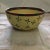 Yellow 1980s Dansk Large Serving Yellow and Red Bowl With Floral Print For Sale - Image 8 of 9