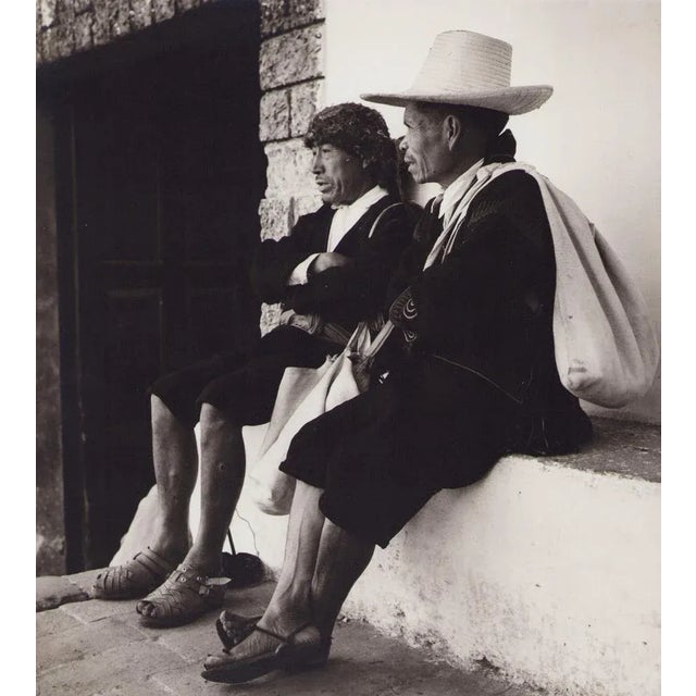 Hanna Seidel, Guatemalan Men, Black and White Photograph, 1960s For Sale - Image 3 of 3