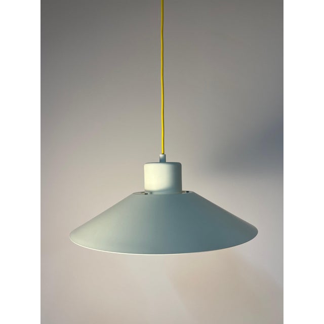 White Slatted Lamp from Lyskær Lighting For Sale - Image 3 of 11