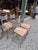 Mid-Century Modern 1970s Wrought Iron Bar Stools For Sale - Image 3 of 7