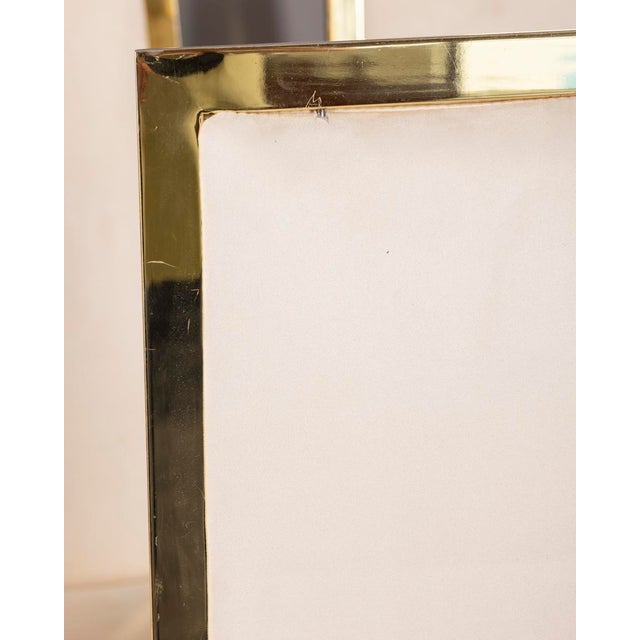 1970s Vintage Chairs in Gold Brass by Renato Zevi, 1970s, Set of 6 For Sale - Image 5 of 18