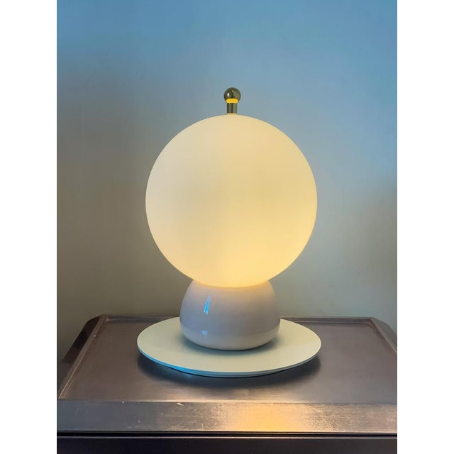 Early 21st Century Athena Table Lamps in Pink Ceramic & Glass from Ini Archibong, London, 2018, Set of 2 For Sale - Image 5 of 9