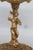 Mid-Century Modern Dar Glo Ny Lidded Glass Salt Cellar on Gilt Brass Filigree Cherub Pedestal 5011b For Sale - Image 3 of 11