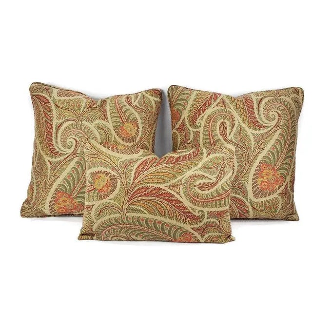 Not Yet Made - Made To Order Clarence House Maharani in Cafe Au Lait With Self-Welt Pillow Cover For Sale - Image 5 of 8