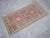 1960s Small Turkish Rug Hand Knotted Entryway Mat Bath Rug Kitchen Decor - 21'' X 45'' For Sale - Image 10 of 11