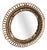 Round Mirror in Rattan and Bamboo attributed to Franco Albini for Bonacina, Italy, 1960s For Sale