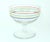Glass 1950's Primary Color Striped Cocktail Sherbet Glasses, Set of 6 For Sale - Image 7 of 10