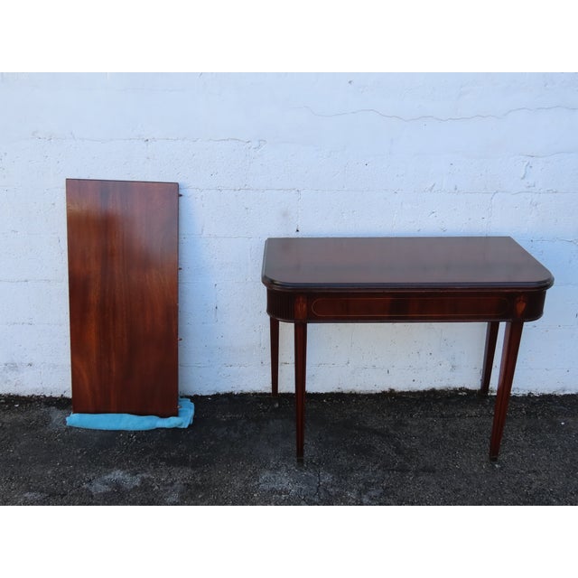 Inlay Extension Console Card Dinette Dining Extension Table 6322 For Sale - Image 14 of 18