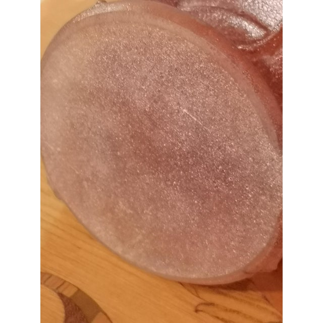 Purple Crystal Vase from Daum France For Sale - Image 10 of 13