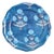 Poppy Blue Side Plates, Set of 4 For Sale