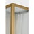 Barbara Barry for Visual Comfort Signature York 16" Single Box Sconce in Soft Brass with Clear Ribbed Glass For Sale In Houston - Image 6 of 9