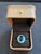 Blue Bochic “Orient” Vintage Diamond, Blue Sapphire & Emerald Ring Set In 18K Gold & For Sale - Image 8 of 12