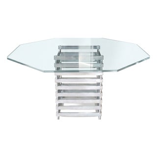 Octagonal Table, Italy, 1960s-1970s For Sale