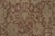 Beige Antique Mahal Afghan Rug in Beige-Brown Floral Patterns by Rug & Kilim For Sale - Image 8 of 9