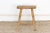 19th Century Antique Slim Top Rustic Wood Stool For Sale - Image 5 of 7