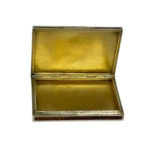 Viennese Silver Enamel Guilloche Box, 1922 For Sale - Image 11 of 12