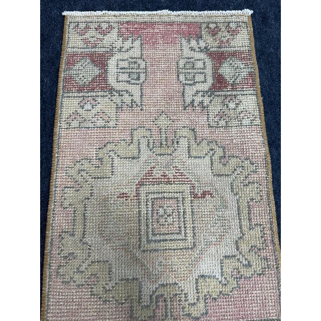 Turkish Yastik Rug 1'5" x 2'11" For Sale - Image 4 of 5