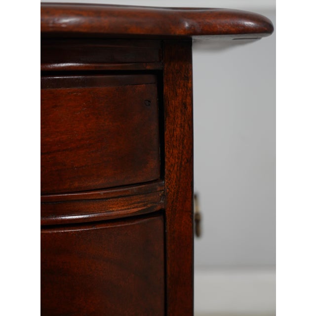 Brown Theodore Alexander Mahogany Block Front Bachelors Chest For Sale - Image 8 of 16