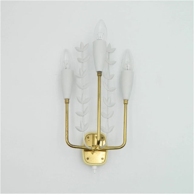 Vintage Wall Lamp by Rupert Nikoll, 1950s For Sale - Image 9 of 9
