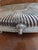 Silver Vintage Silver Plated Domed Scalloped Butter Dish For Sale - Image 8 of 12